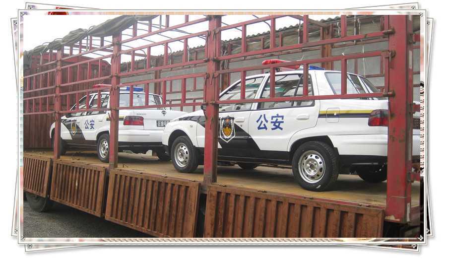 沐鸣2电动车发往保定顺平公安局电动警车