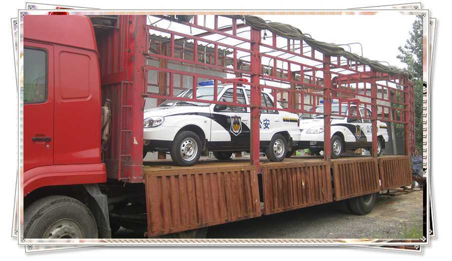 沐鸣2电动车发往保定顺平公安局电动警车