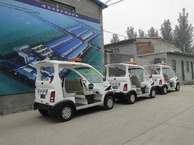 山东寿光园林管理局采用我公司的电动巡逻车