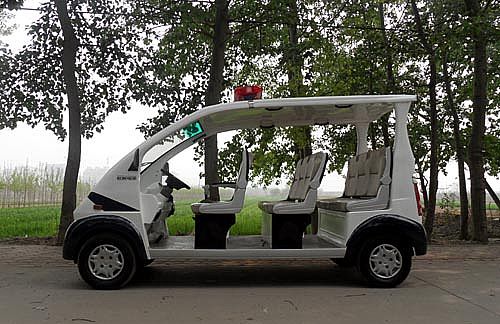 电动巡逻车三排座