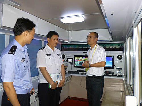 移动警务室内部空间及配置展示