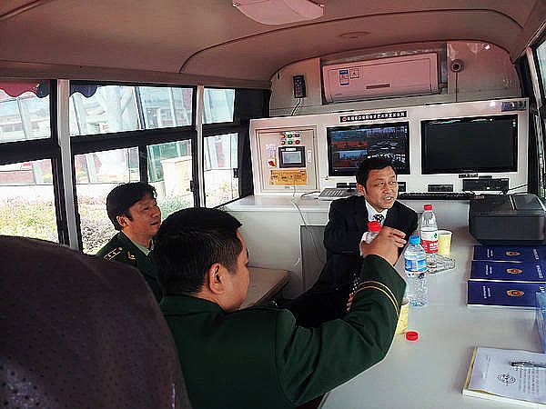 阜阳经济技术开发区分局接车仪式