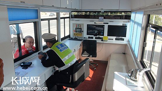 长城网报道我公司移动警务室在廊坊固安执勤