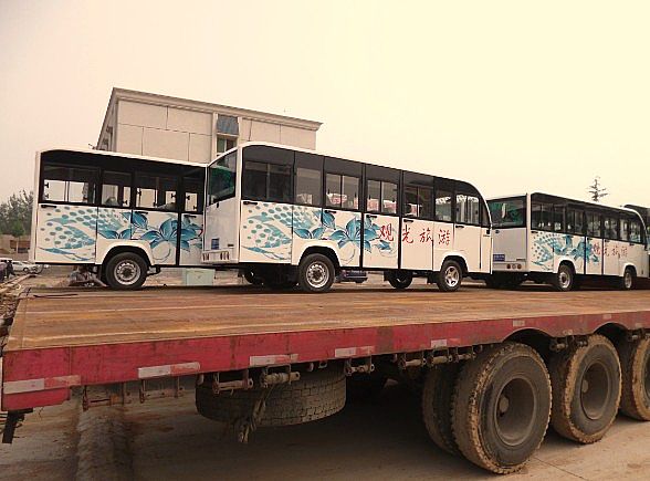 永年11辆电动小公交发车仪式