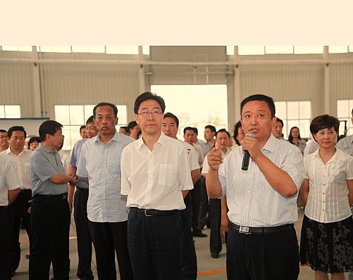 深圳市常务副市长刘晓军视察我公司企业