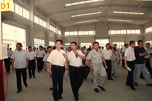 深圳市常务副市长刘晓军视察我公司企业