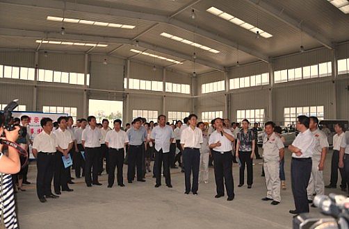 深圳市常务副市长刘晓军视察我公司企业