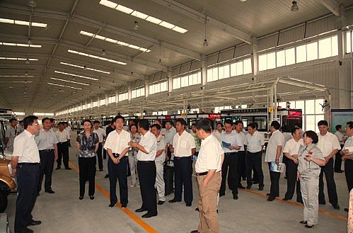 深圳市常务副市长刘晓军视察我公司企业