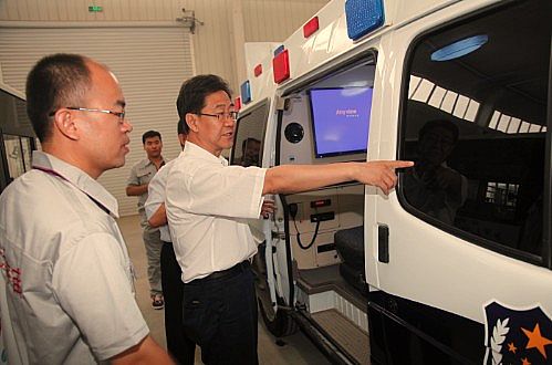 深圳市常务副市长刘晓军视察我公司企业