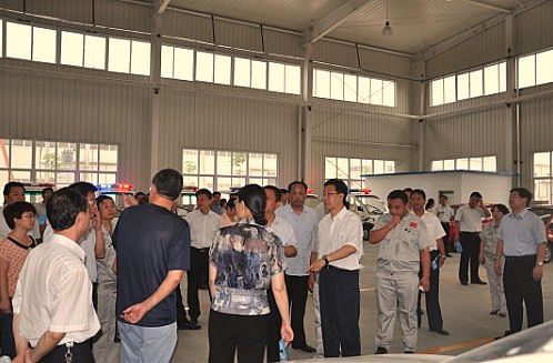 深圳市常务副市长刘晓军视察我公司企业