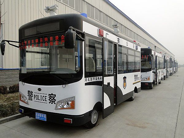 广宗公安购置移动警务室提高警务效能