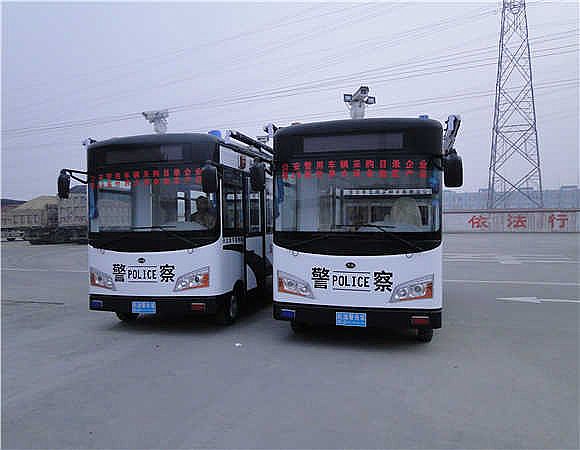 正定联合执法大队警务室发车仪式