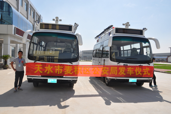 甘肃麦积购燃油移动警务室，打造“平安麦积”