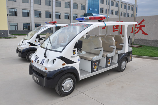 广东邯郸：11座警察电动巡逻车定制