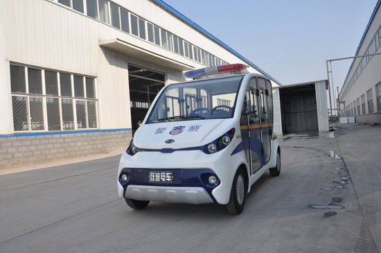 沐鸣2封闭电动巡逻车开进广东传媒学院