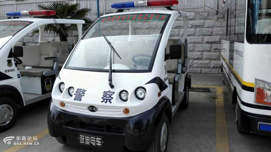 商洛公安获赠的单警双轮车将投入春节安保