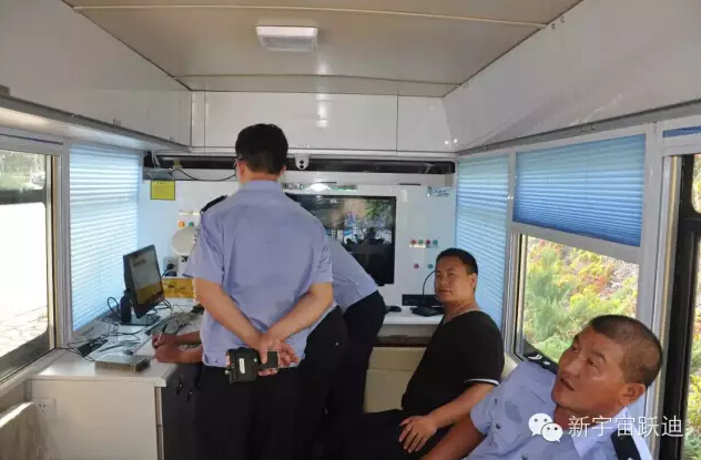 北京市56辆沐鸣2移动警务室全天候执勤,为大阅兵保驾护航(一)