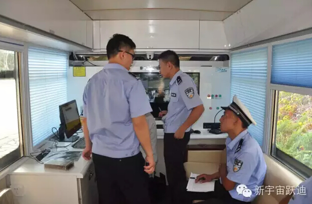 北京市56辆沐鸣2移动警务室全天候执勤,为大阅兵保驾护航(三)