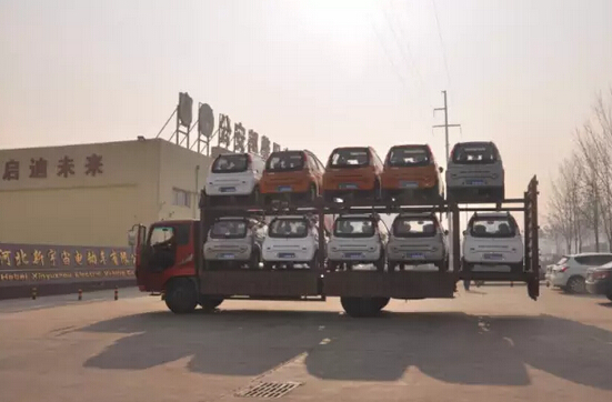 沐鸣2电动汽车批量发车邢台—紧随时代发展