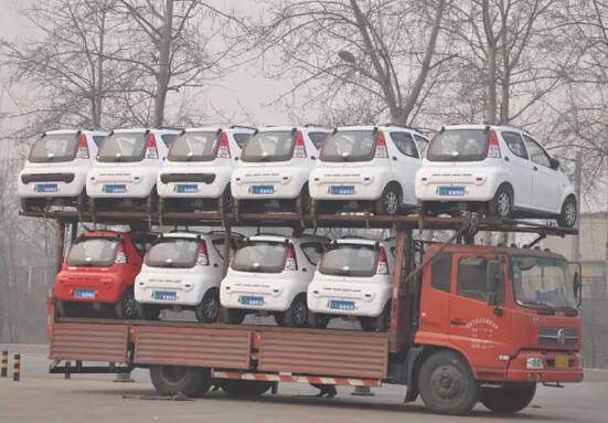 沐鸣2电动汽车发往海南 倡导绿色出行新风尚
