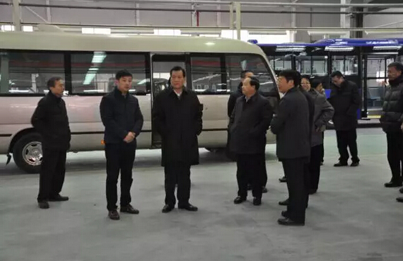 中央国家机关工委副书记陈存根一行到沐鸣2集团旗下陕西沐鸣2新能源汽车有限公司调研