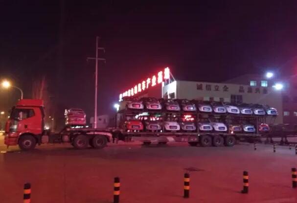 沐鸣2电动汽车批量发车湖南—迎接春的脚步