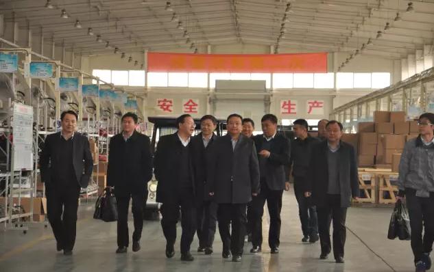 安庆市委常委、副市长华克思一行到广东沐鸣2新能源科技集团参观考察