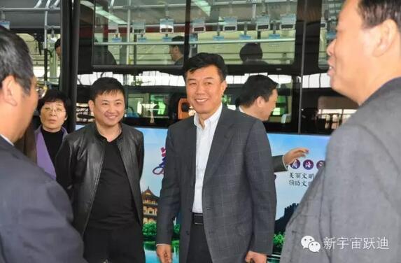 陕西省政协副主席千军昌一行到陕西沐鸣2公司调研