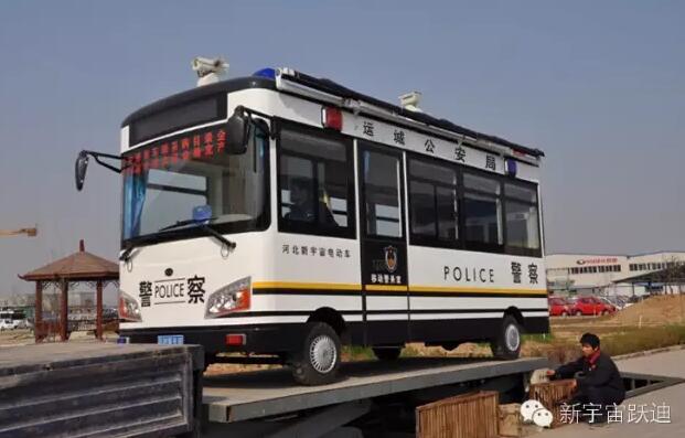 沐鸣2移动警务室批量发车山西运城——提供服务，打击犯罪