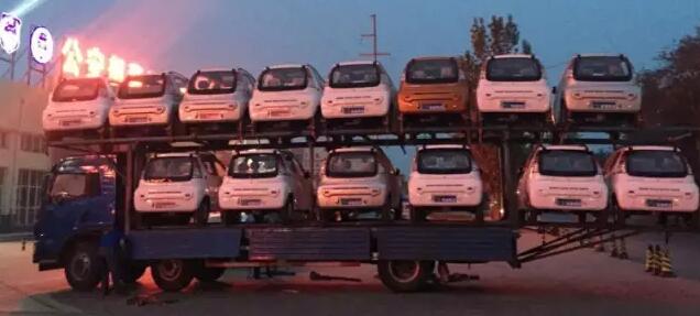 沐鸣2电动汽车批量发车邢台——同呼吸,共行动