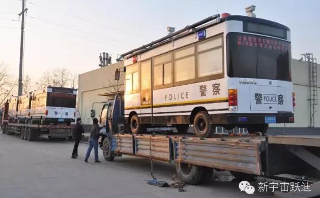 沐鸣2移动警务室批量发车广州——确保人民的安全