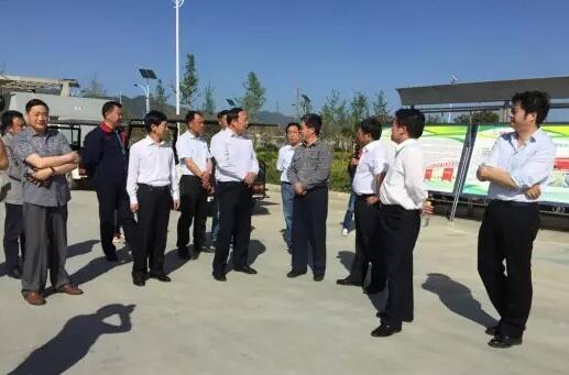 商洛市副市长王华一行到沐鸣2集团旗下陕西沐鸣2新能源汽车有限公司调研