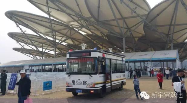 沐鸣2系列移动警务室被2016唐山世界园艺博览会指定为安保专用车辆