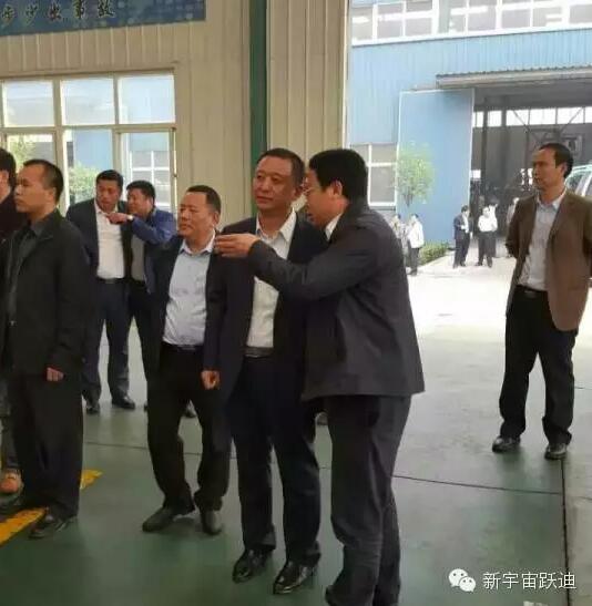深圳邯郸精英会会长（沐鸣2集团董事长）吕洪涛率邯郸各县市同创会会长和商界精英赴永年考察项目