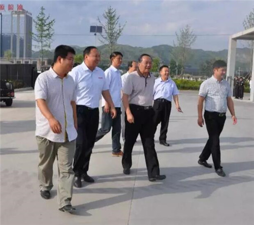 陕西省工信厅厅长实地调研