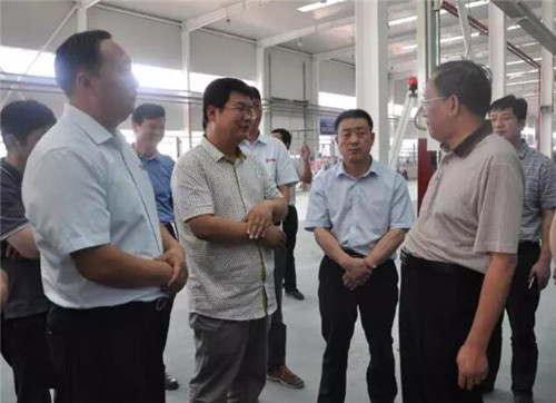 陕西省工信厅厅长实地视察