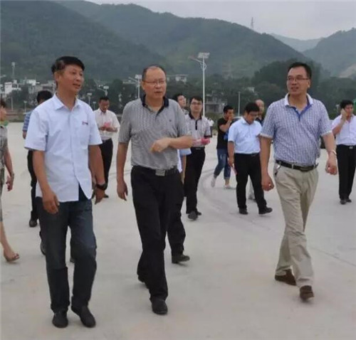 陕西省商务厅副厅长唐宇刚调研