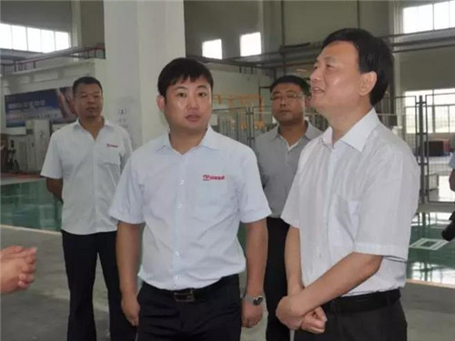 陕西省商洛市市长郑光照考察调研