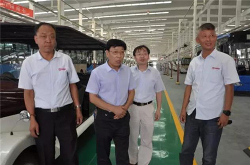 陕西省商洛市人大常委会副主任林录印实地视察