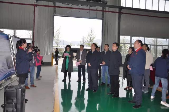 渭南市政协主席刘新兴一行领导到陕西沐鸣2公司调研