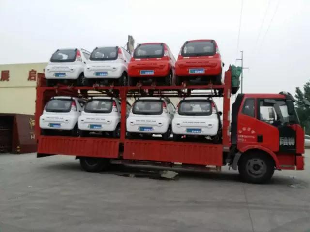 沐鸣2电动汽车装车完毕