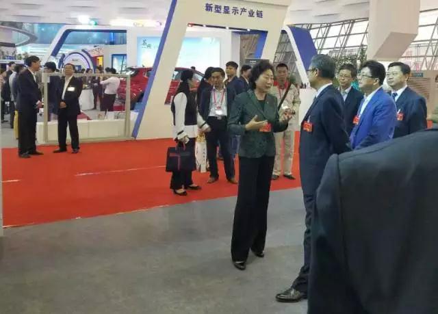 安徽省委书记李锦斌，代省长李国英一行莅临沐鸣2集团旗下安达尔汽车展位参观指导