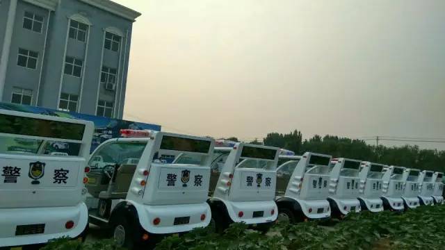 沐鸣2警用电动巡逻车批量发往呼和浩特市公安局