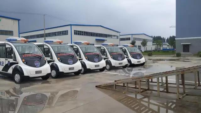 【你的信赖 沐鸣2的动力】沐鸣2电动警用巡逻车发往承德