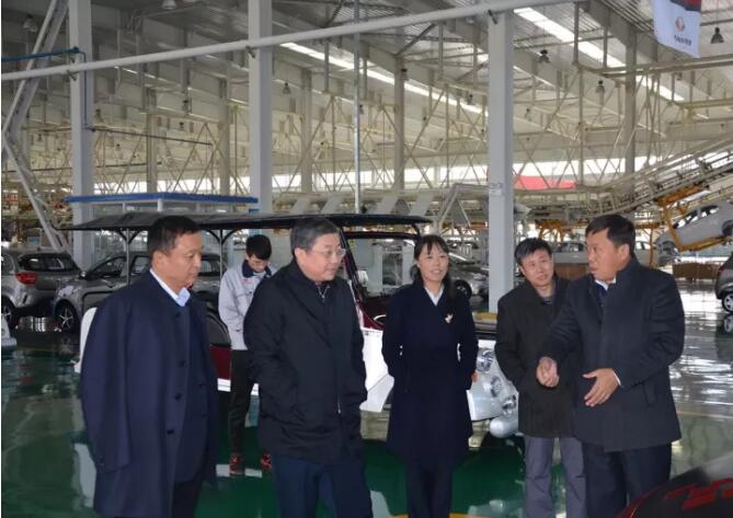 广东省工商联主席刘劲松一行莅临沐鸣2集团参观指导