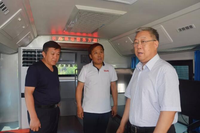 深圳市人大常委会副主任安树国一行莅临沐鸣2集团参观考察