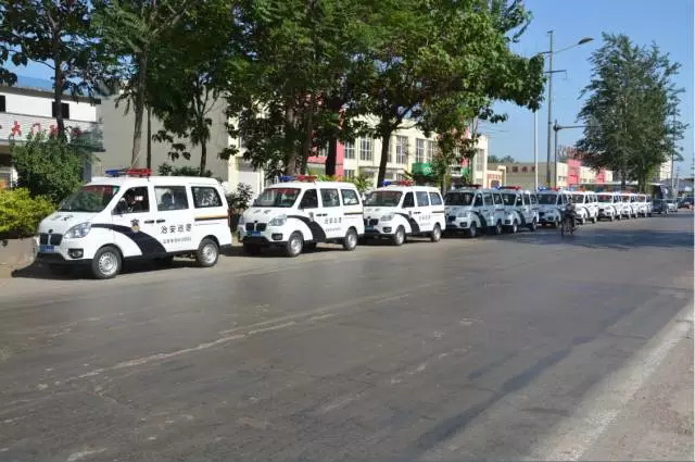 深圳高新区购置电动巡逻车发车仪式