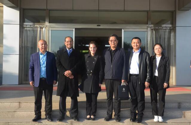 乌拉圭考察团莅临沐鸣2集团参观考察