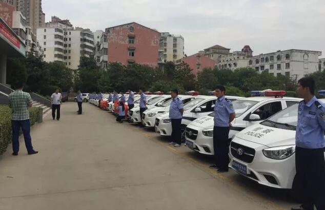 安徽阜阳接车配发仪式 安徽阜阳接车配发仪式