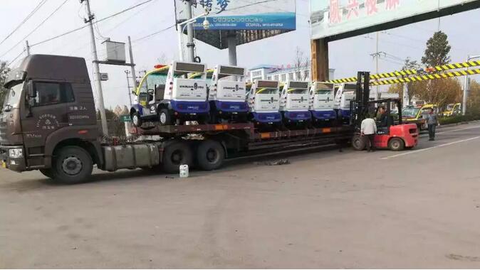 冲出国门|沐鸣2警用巡逻车发往南美洲